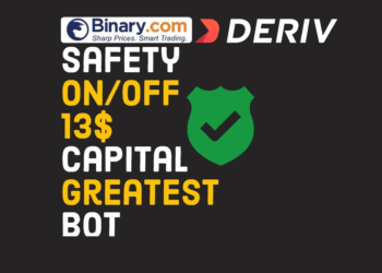 Binary.com bot Safety ON/OFF | 13$ Capital Greatest bot